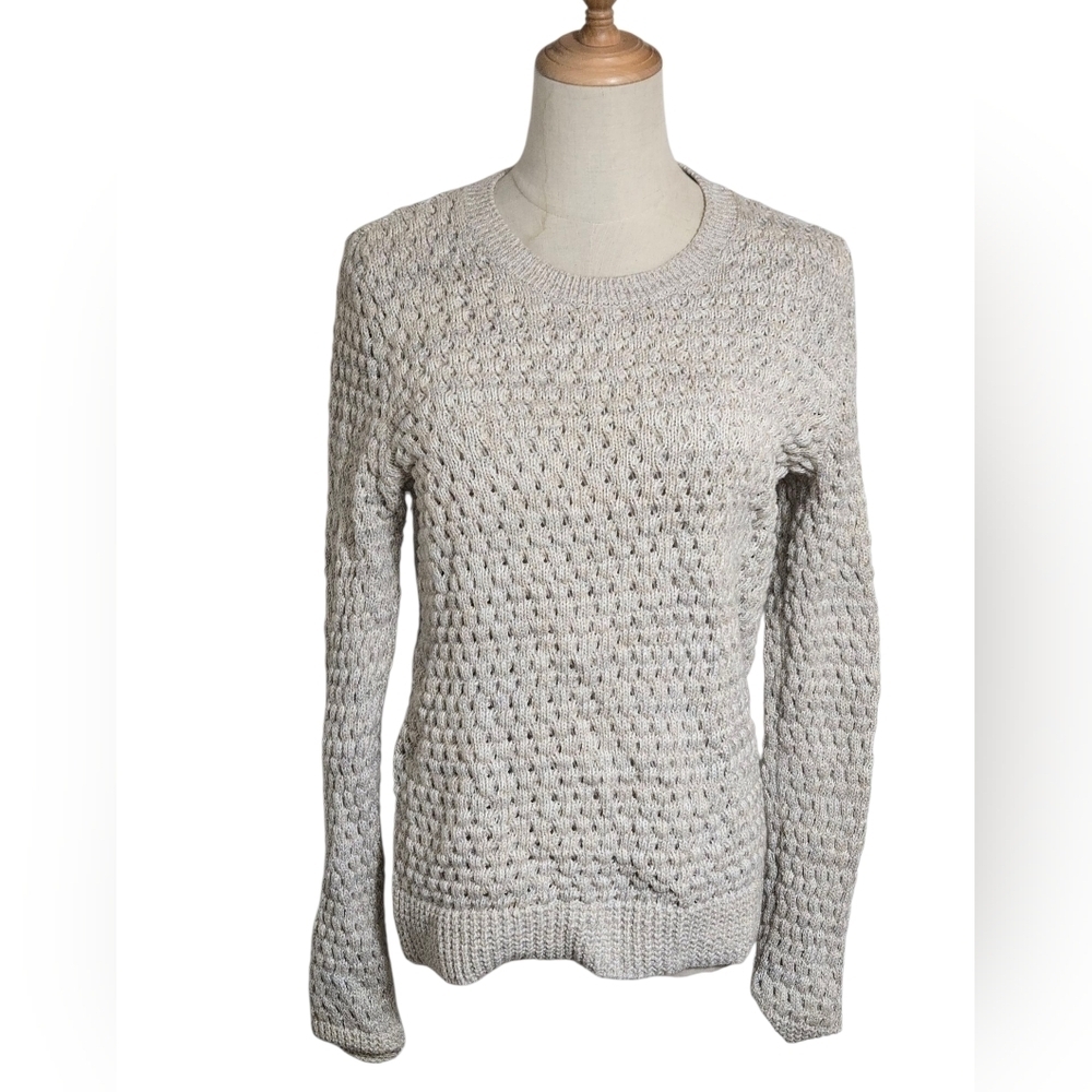 Victoria's Secret Vintage Textured Cream Sweater